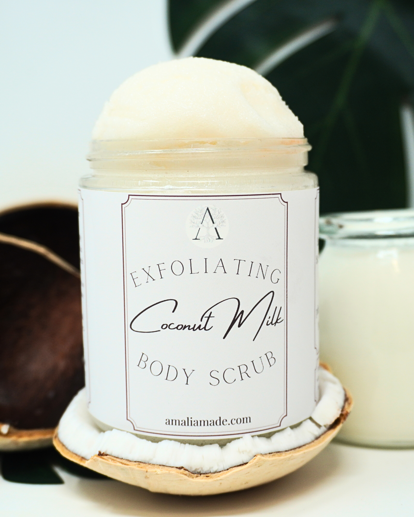 Coconut Milk Sugar Scrub - 10 Oz