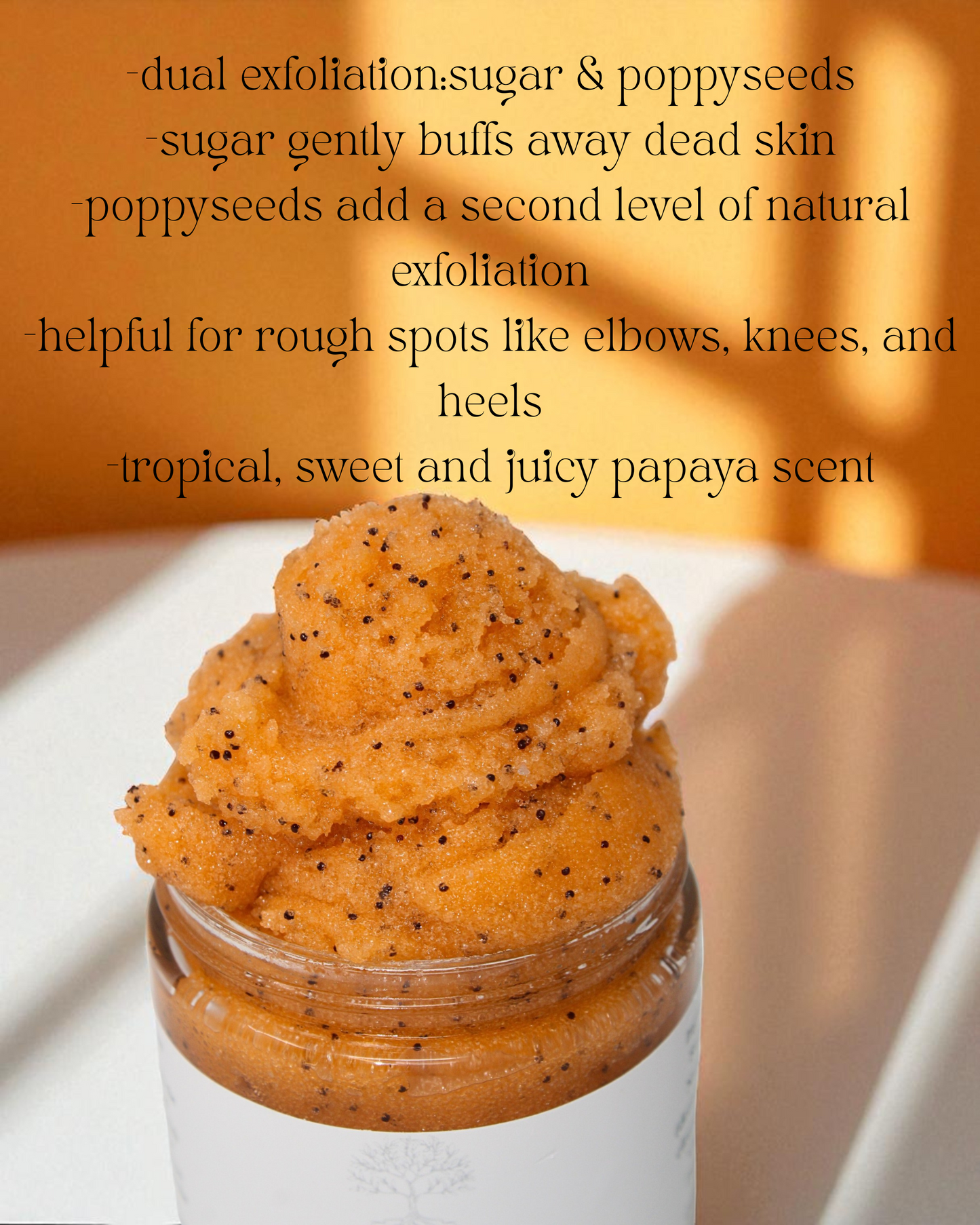 Papaya Body Scrub - 8 OZ