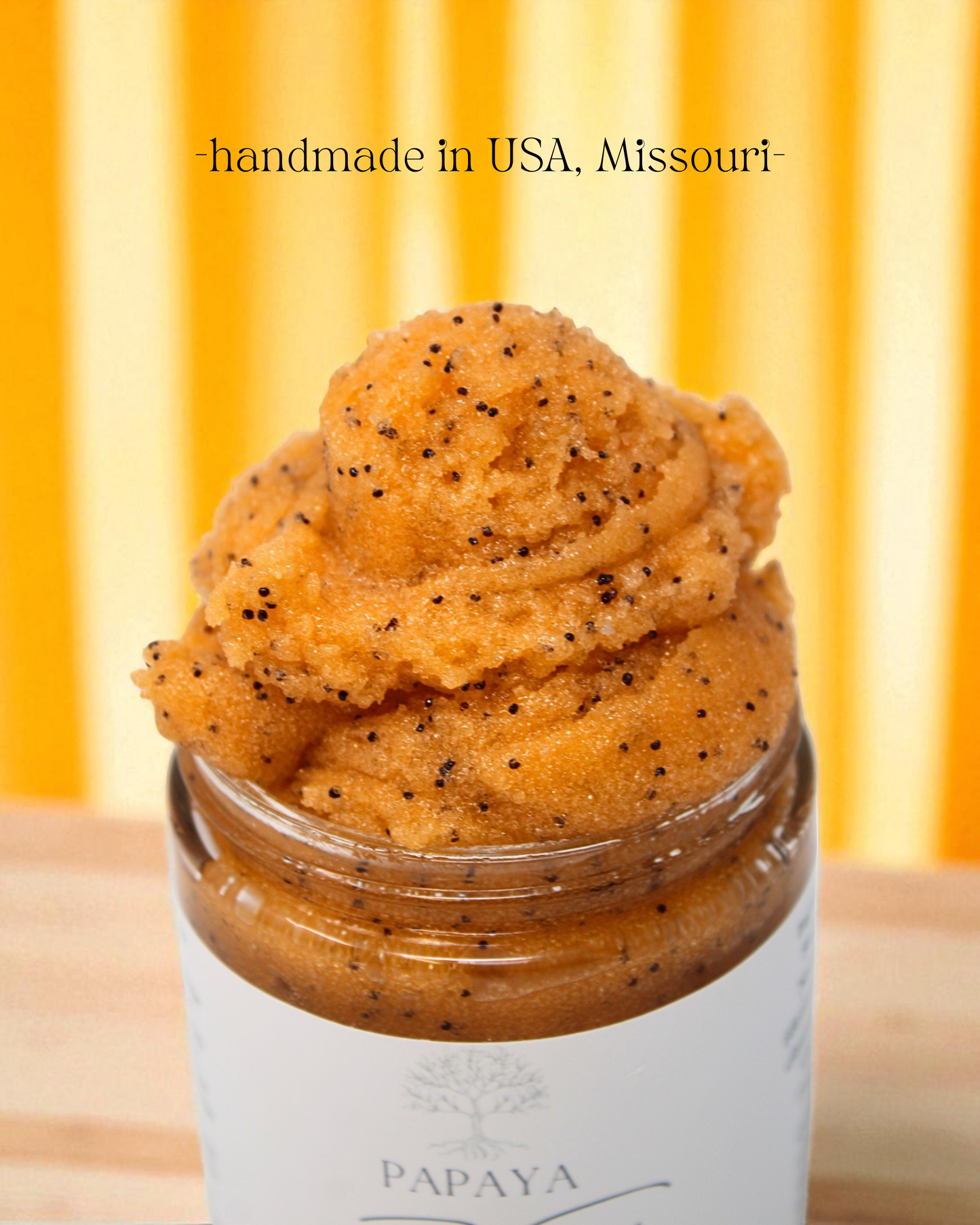 Papaya Body Scrub - 8 OZ