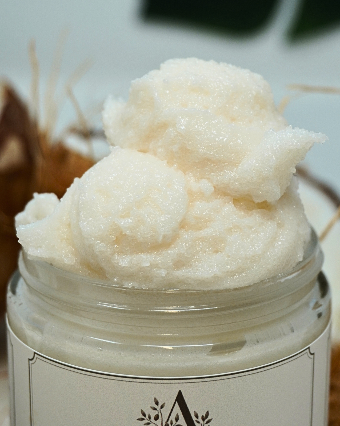Coconut Milk Sugar Scrub - 10 Oz