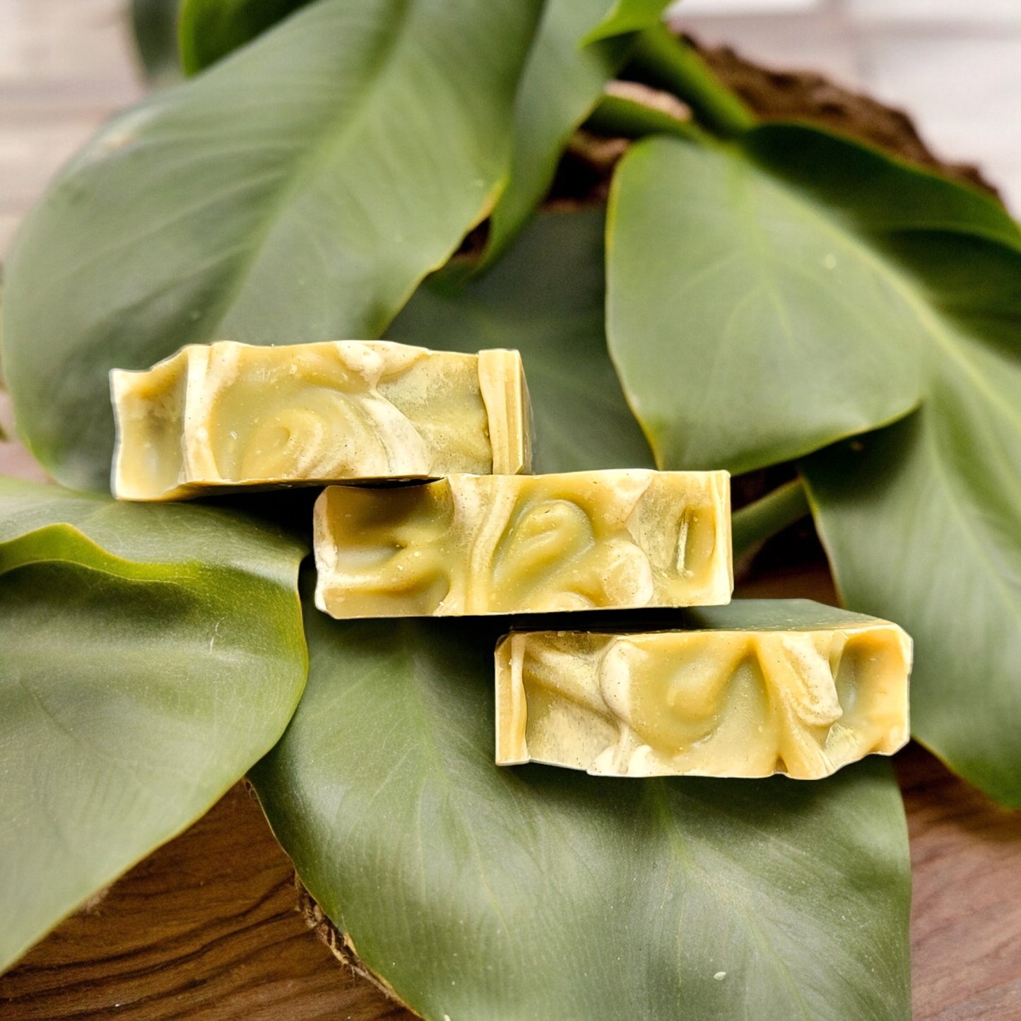 Tea Tree Essential Oil, three Bar Soaps