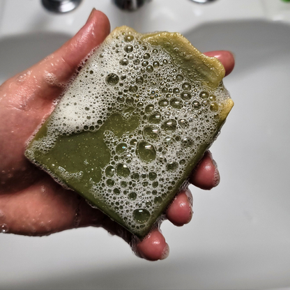 Tea Tree Essential Oil, three Bar Soaps