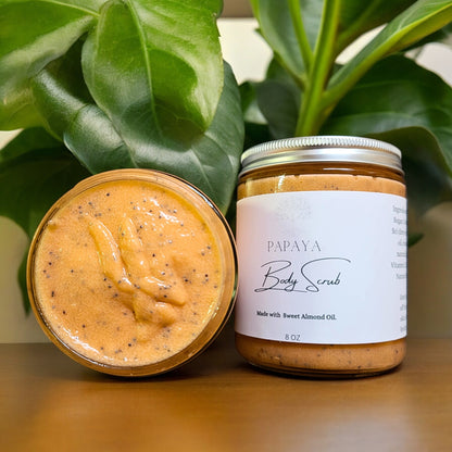 Papaya Body Scrub - 8 OZ