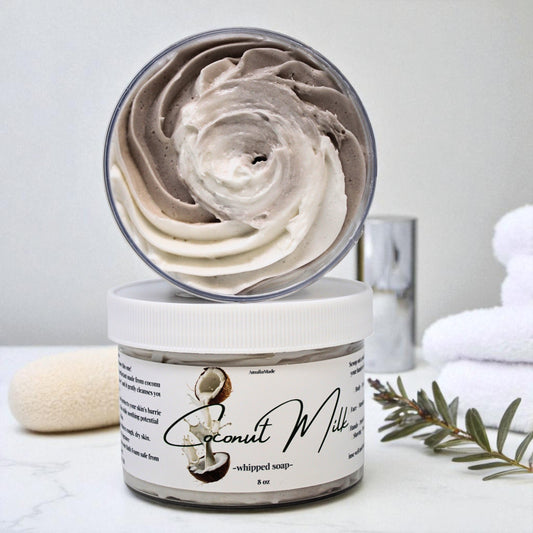 Coconut Milk Whipped Soap