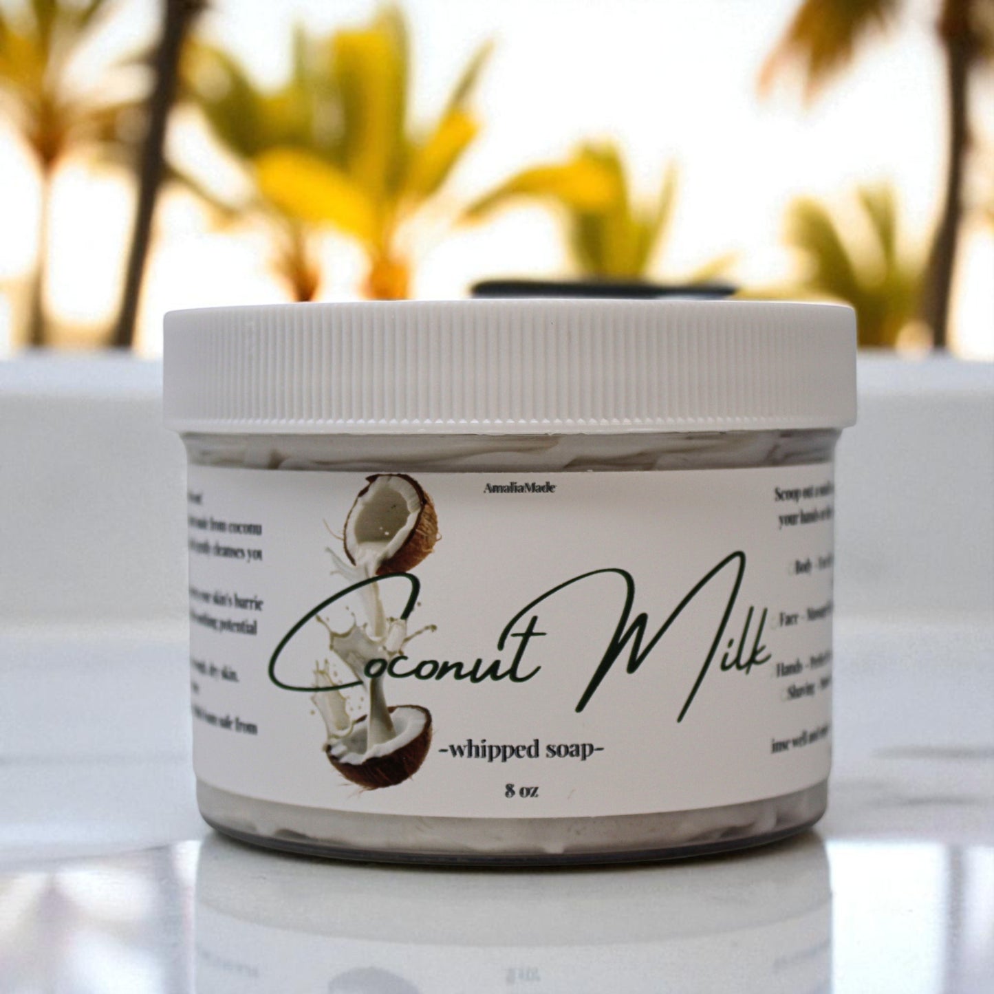 Coconut Milk Whipped Soap