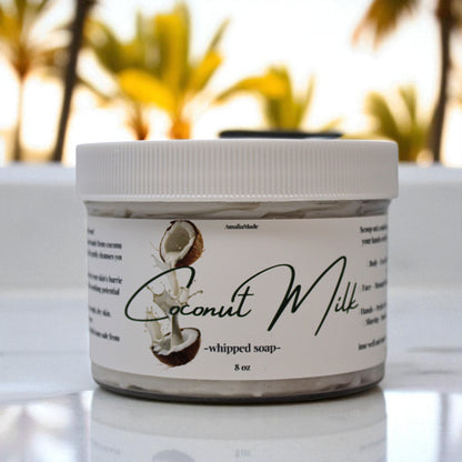Coconut Milk Whipped Soap