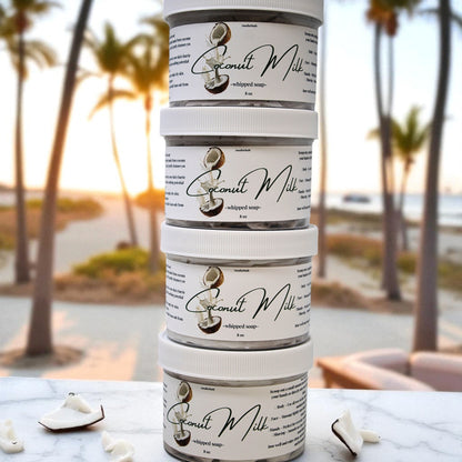 Coconut Milk Whipped Soap