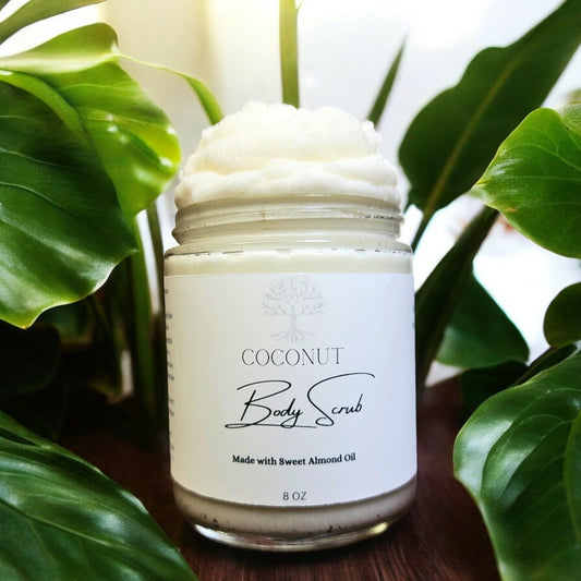 Coconut Milk Sugar Scrub - 8 Oz