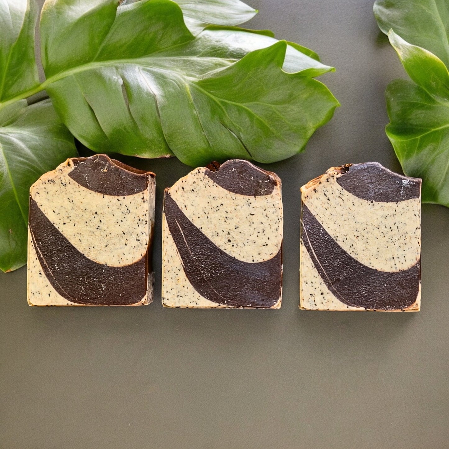 COFFEE SOAPS MAKE WITH GROUND COFFEE