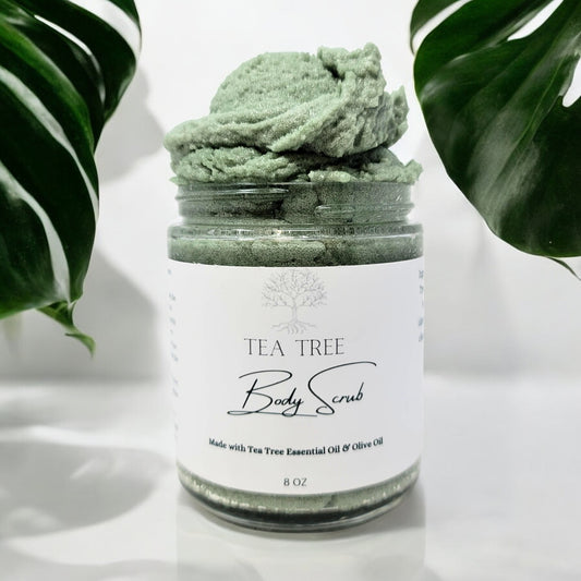 Tea Tree Essential Oil Body Scrub